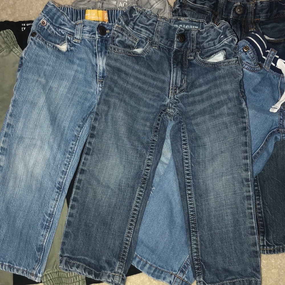 ⚡️Large lot of toddler jeans! ⚡️